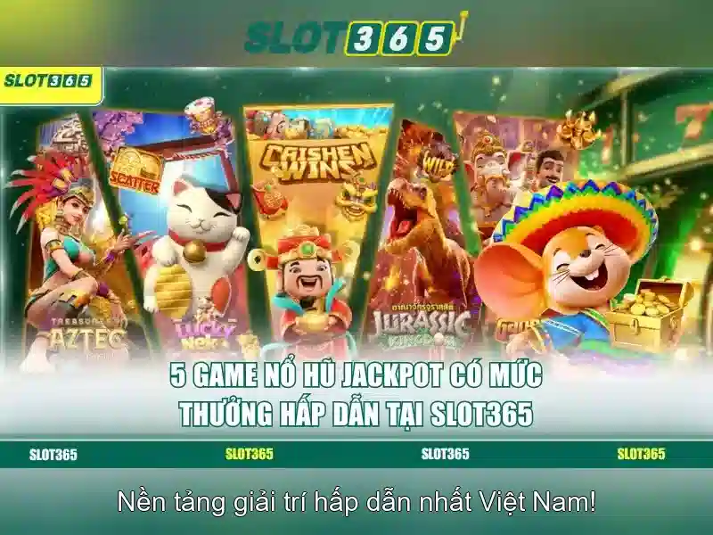 Slot365: Trải nghiệm máy đánh bạc trực tuyến tuyệt vời