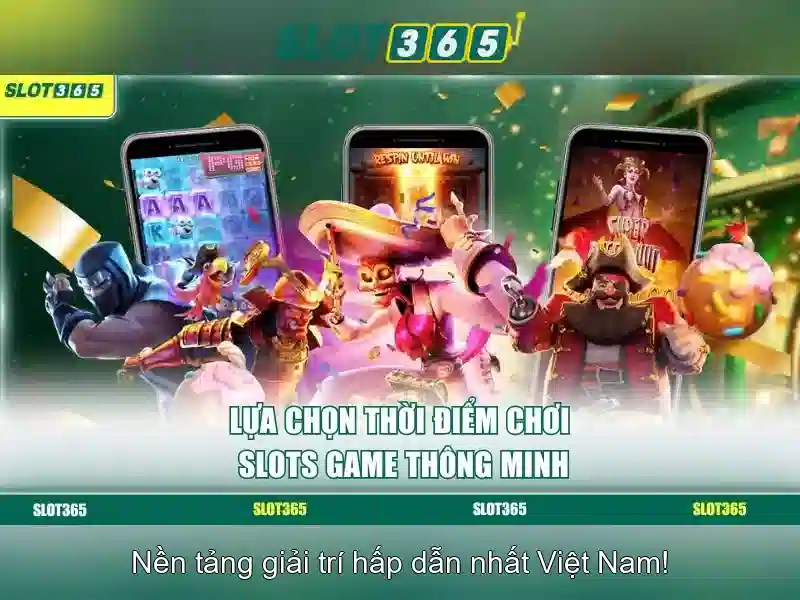 Slot365: Trải nghiệm chơi slot đỉnh cao